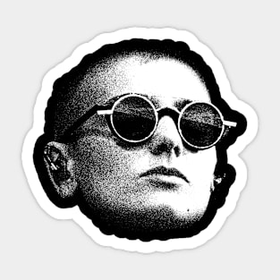 Sinead O'Connor Vintage White Sticker